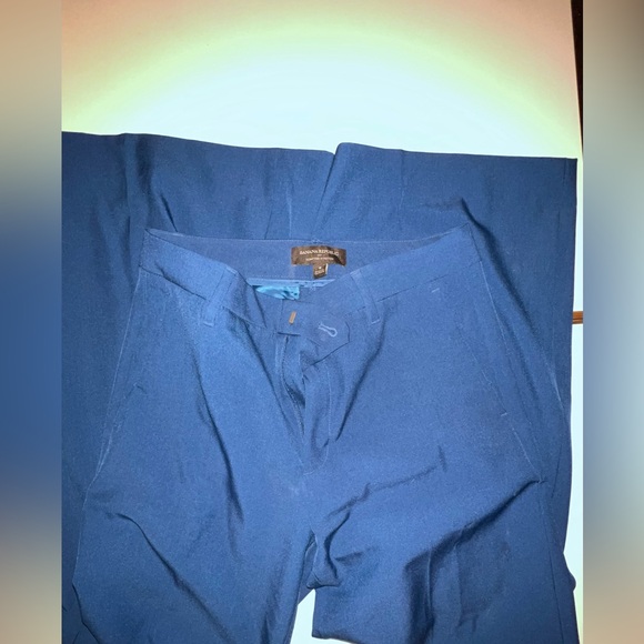 BR sculpted stretch linen blended wide-leg pant - Picture 6 of 6